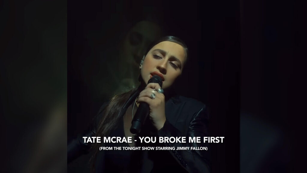Tate McRae - you broke me first (From The Tonight Show Starring Jimmy Fallon)
